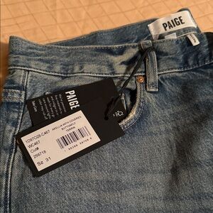 PAIGE Light Blue Denim Jeans
